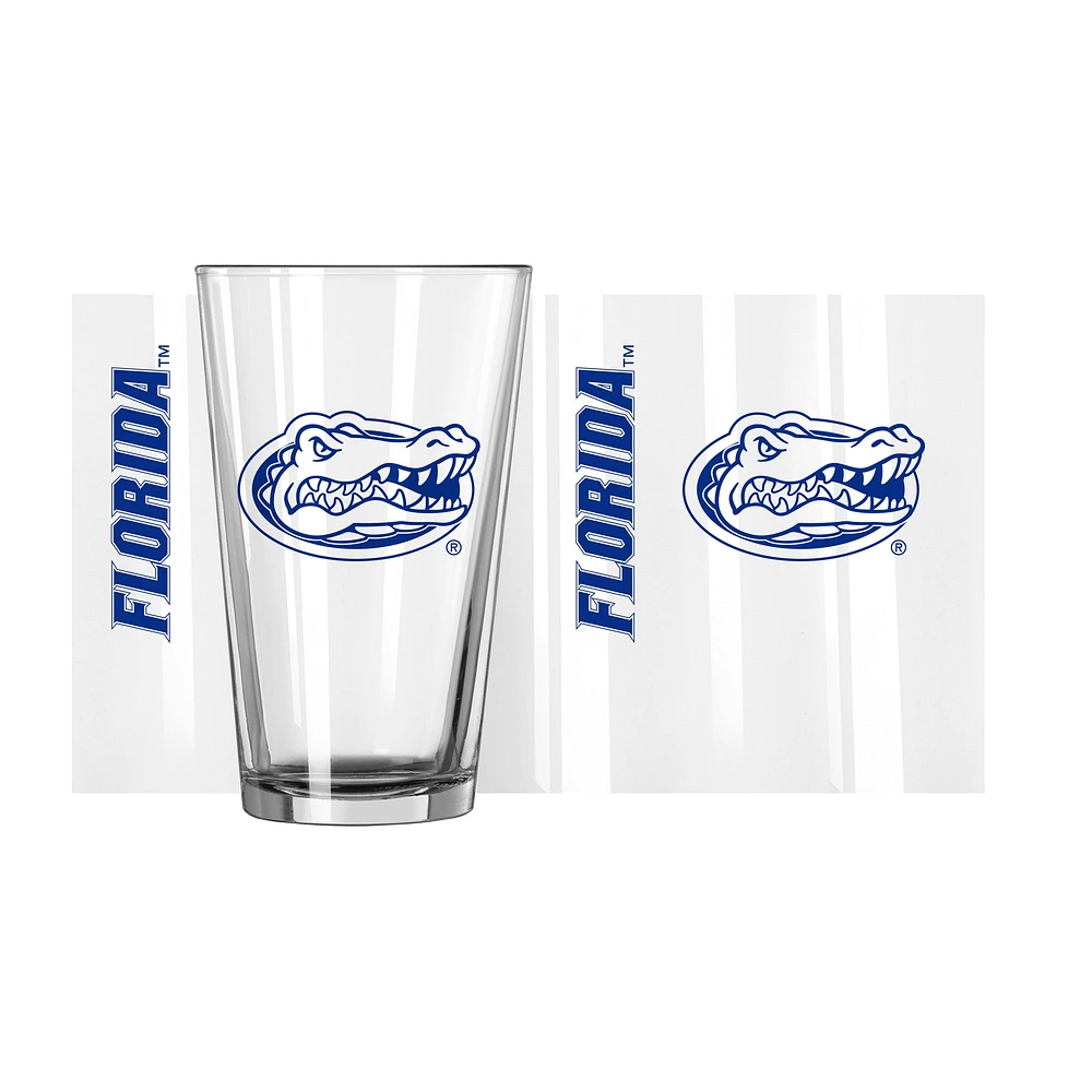 Alligators de Floride 16 oz. Verre à pinte Team Wordmark Game Day