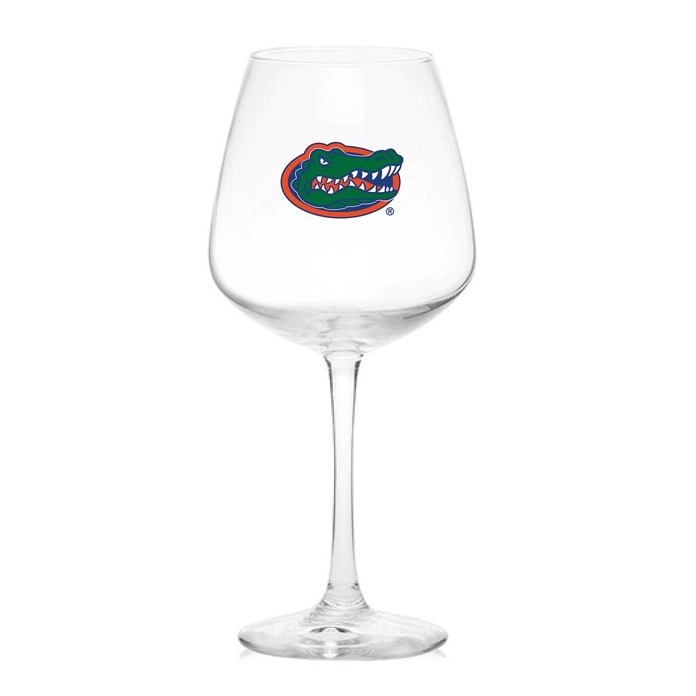 Gators de Floride 18oz. Verre à vin à pied