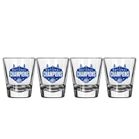 Florida Gators 2025 NCAA Men's Basketball National Champions Four-Pack 2oz. Shot Glass Set