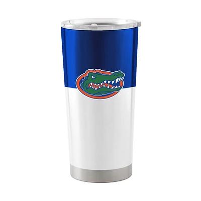 Alligators de Floride 20 oz. Gobelet en acier inoxydable à blocs de couleurs