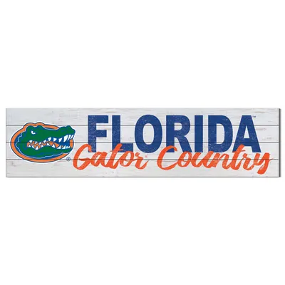 Florida Gators 40'' x 10'' Logo Sign