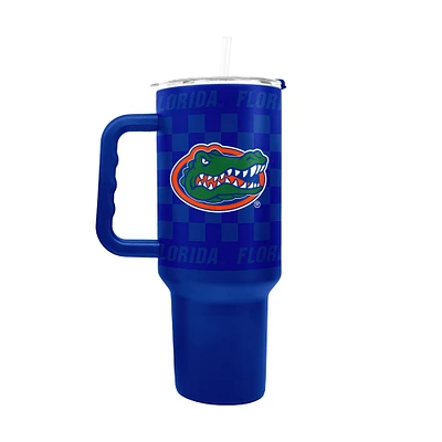 Florida Gators 40oz Checkered Stainless Steel Tumbler