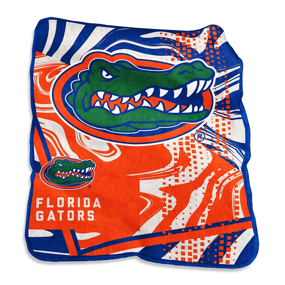 Florida Gators Couverture tourbillonnante Raschel 127 x 152,4 cm