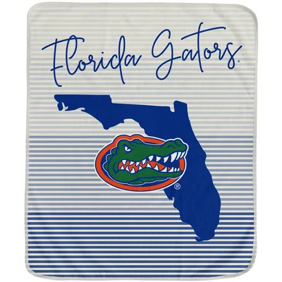 Florida Gators 60'' x 70'' Ultra Fleece State Stripe Plush Blanket