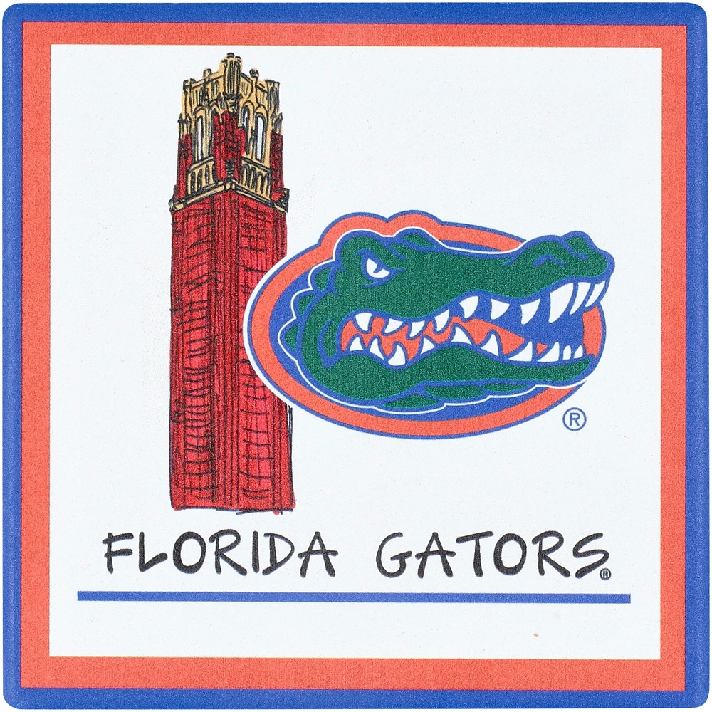 Ensemble de quatre sous-verres Florida Gators