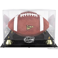 Florida Gators Golden Classic Logo Football Display Case with Mirror Back