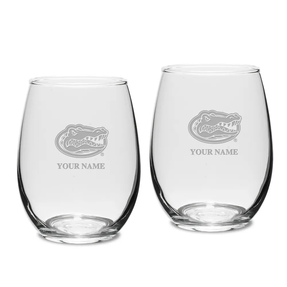 Engraved Large Stemless Wine Glass