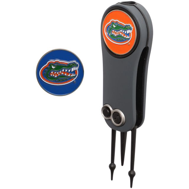 Florida Gators Switchblade Outil de réparation et deux marqueurs de balle