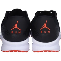 Florida Gators Team-Issued Black Jordan Tenacity Turf Shoes from the 2020 NCAA Season