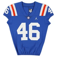 Florida Gators Team-Issued #46 Blue Throwback Jersey from the 2020-21 NCAA Football Seasons