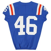 Florida Gators Team-Issued #46 Blue Throwback Jersey from the 2020-21 NCAA Football Seasons