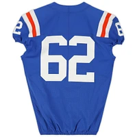 Florida Gators Team-Issued #62 Blue Throwback Jersey from the 2020-21 NCAA Football Seasons