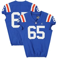 Maillot rétro bleu n°65 des Florida Gators émis par l'équipe des saisons de football NCAA 2020-21