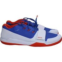 Florida Gators Team-Issued Royal/White Jordan Menace Turf Shoes from the 2020 NCAA Season