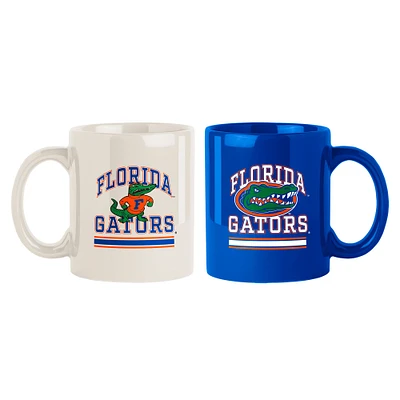 Lot de deux tasses colorées de 15 oz des Florida Gators