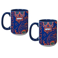 Ensemble de deux tasses Dia De Los Muertos des Florida Gators