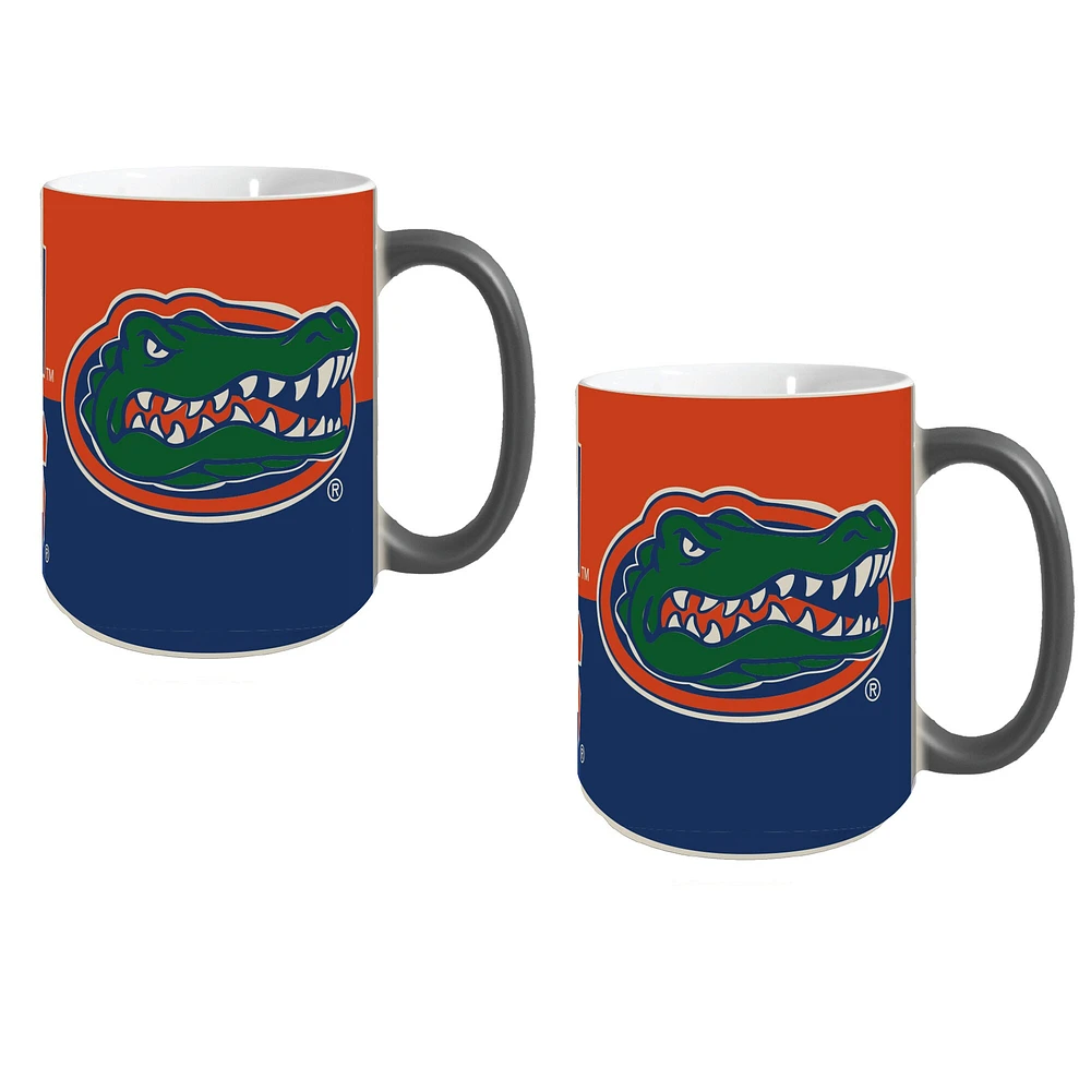 Ensemble de deux tasses révélatrices des Florida Gators