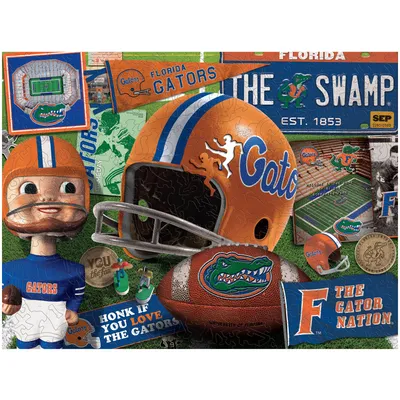 Florida Gators Wooden Retro Series Puzzle