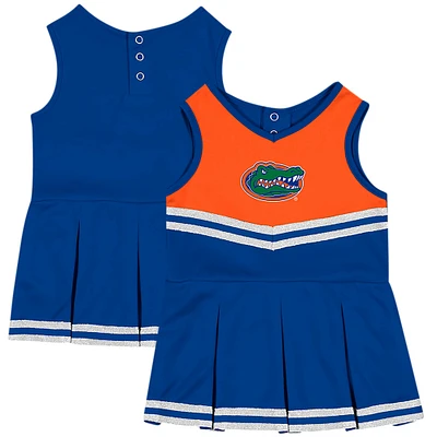 Girls Infant Colosseum Royal Florida Gators Time For Recess Cheer Dress