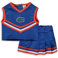 Girls Toddler Royal Florida Gators Two-Piece Cheer Set