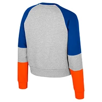 Sweat-shirt à capuche Katinka strass pour filles et jeunes du Colisée Heather Gray Florida Gators