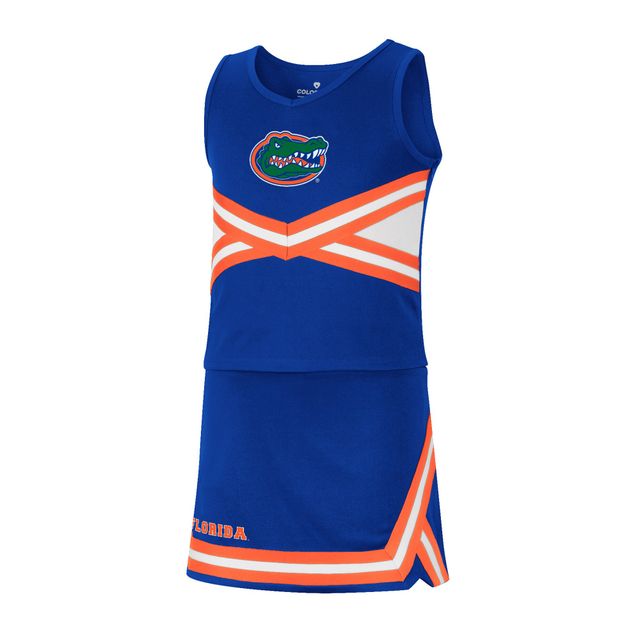 Girls Youth Colosseum Royal Florida Gators Carousel Ensemble de pom-pom girl