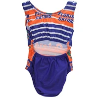 Girls Youth Orange Florida Gators Leotard