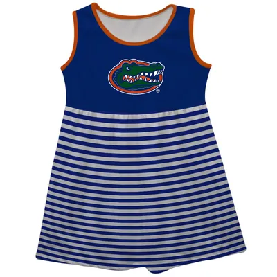 Refried Apparel Royal Chicago Cubs Sustainable Sleeveless Tank Dress