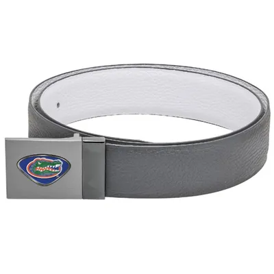 Florida Gators Reversible Leather Belt - Gray