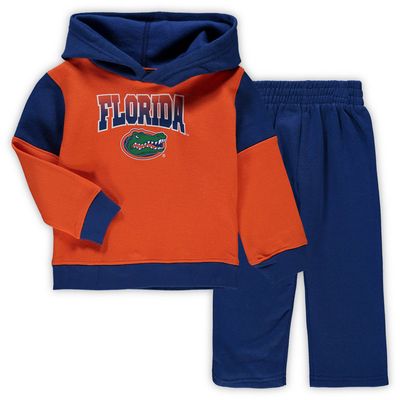 Infant Orange/Royal Florida Gators Sideline Pullover Hoodie & Pants Set