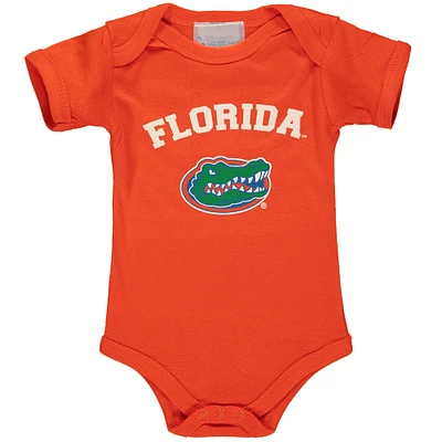 Body orange Florida Gators Arch Logo pour bébé