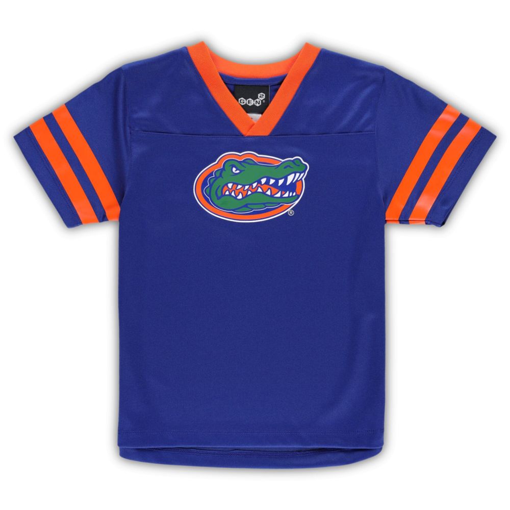 Infant Royal/Orange Florida Gators Red Zone Jersey & Pants Set