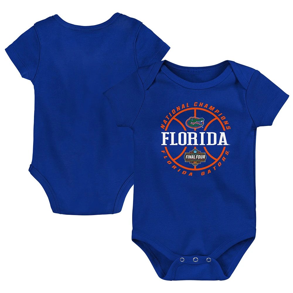 Infant Royal Florida Gators 2025 NCAA Men's Basketball National Champions Slam Dunk Bodysuit