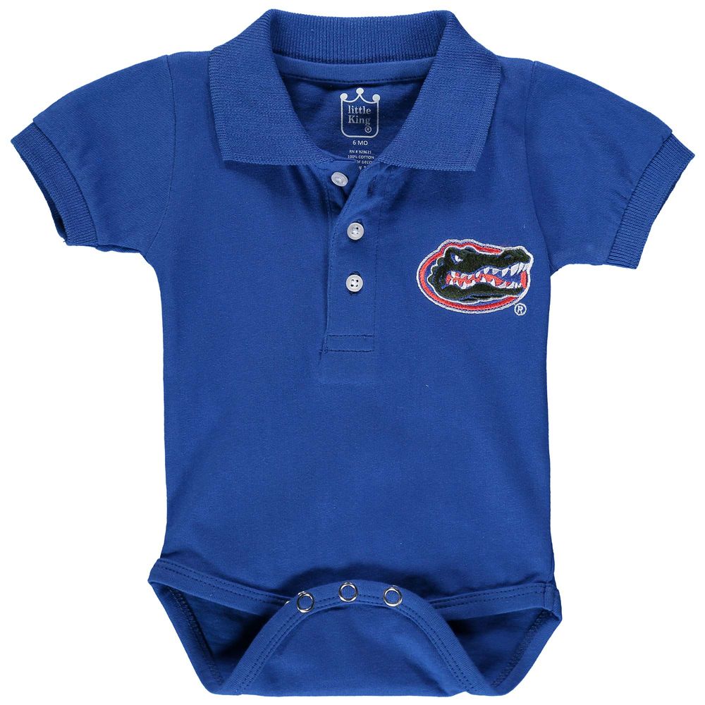 Infant Royal Florida Gators Polo Bodysuit