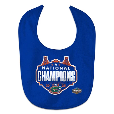 Infant WinCraft Florida Gators 2025 NCAA Men's Basketball National Champions All Pro Baby Bib