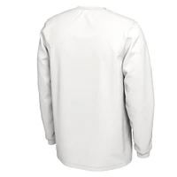 T-shirt à manches longues Jordan Brand blanc Florida Gators 2023 On Court Bench