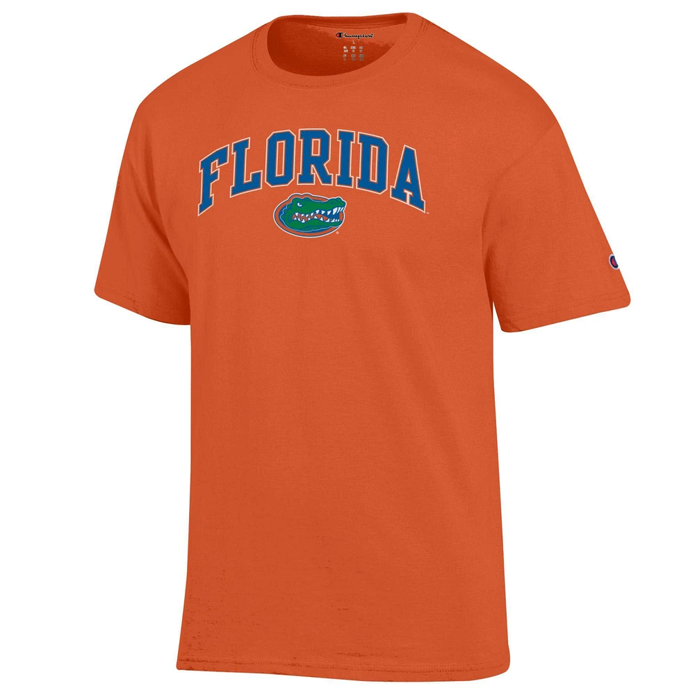 T-shirt orange Champion pour homme avec logo arqué des Florida Gators