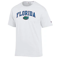Men's Champion  White Florida Gators Arched Logo T-Shirt