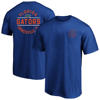 Men's Fanatics  Royal Florida Gators Big & Tall Fast Break 2 Hit T-Shirt