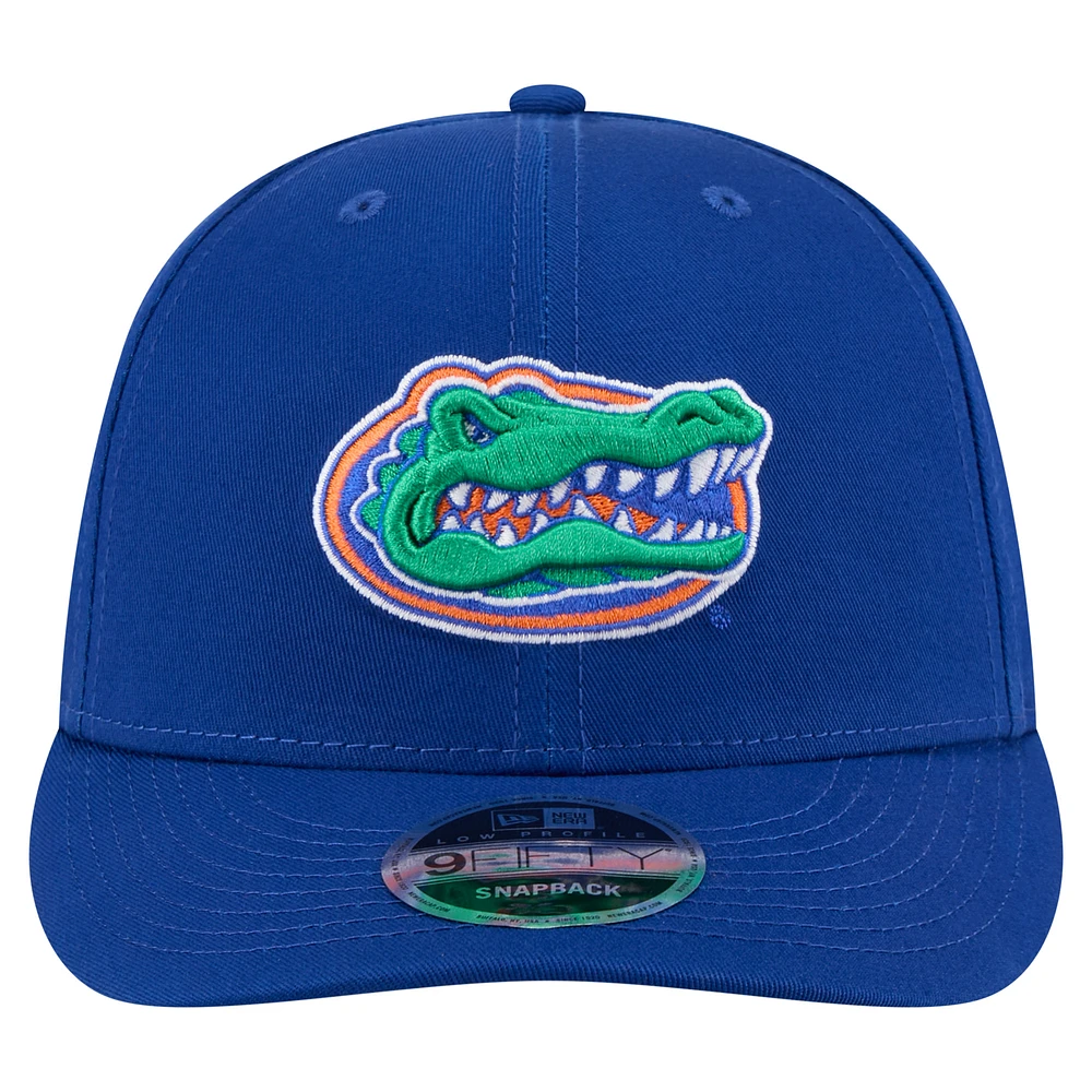 Men's New Era Royal Florida Gators Low Profile 9FIFTY Snapback Hat