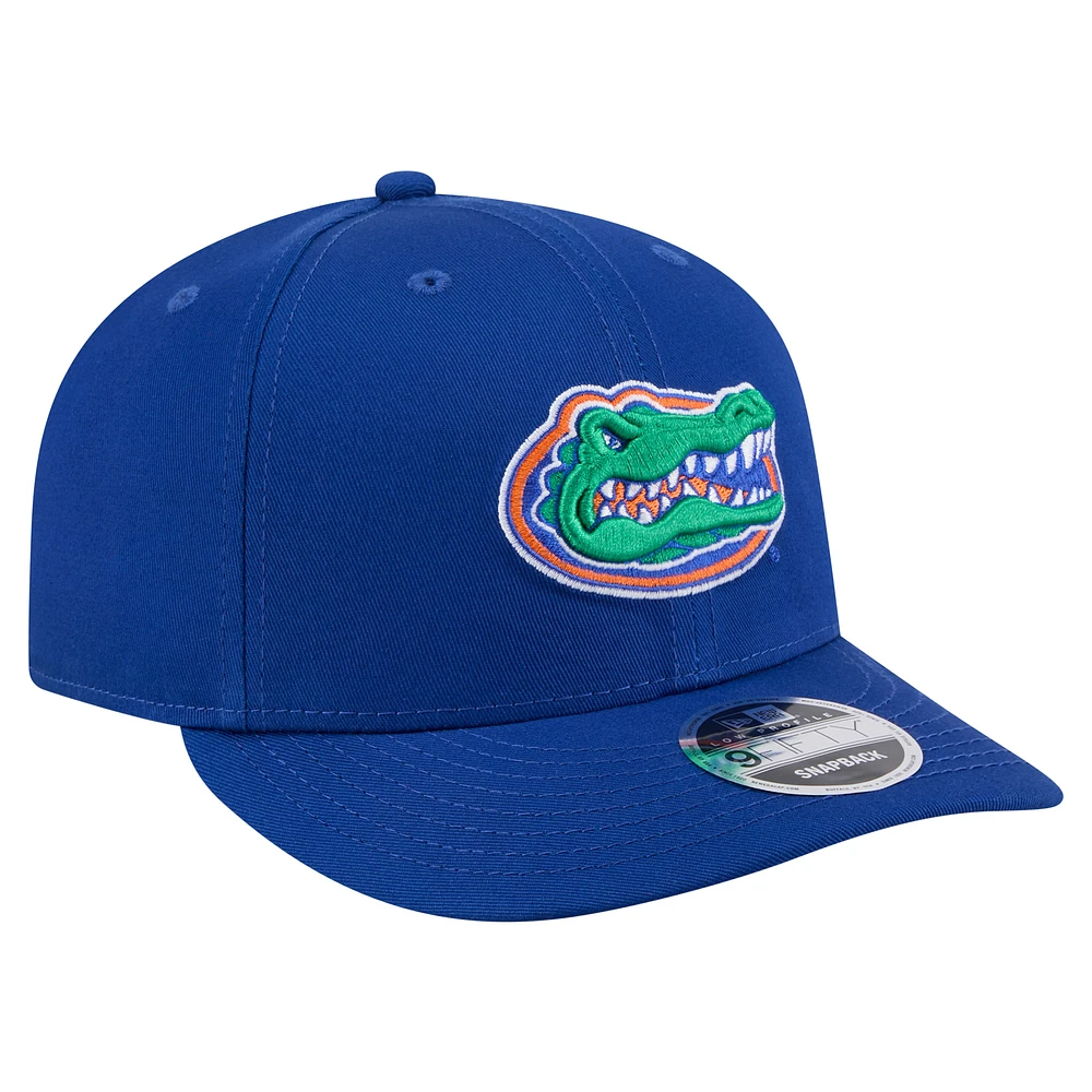 Men's New Era Royal Florida Gators Low Profile 9FIFTY Snapback Hat