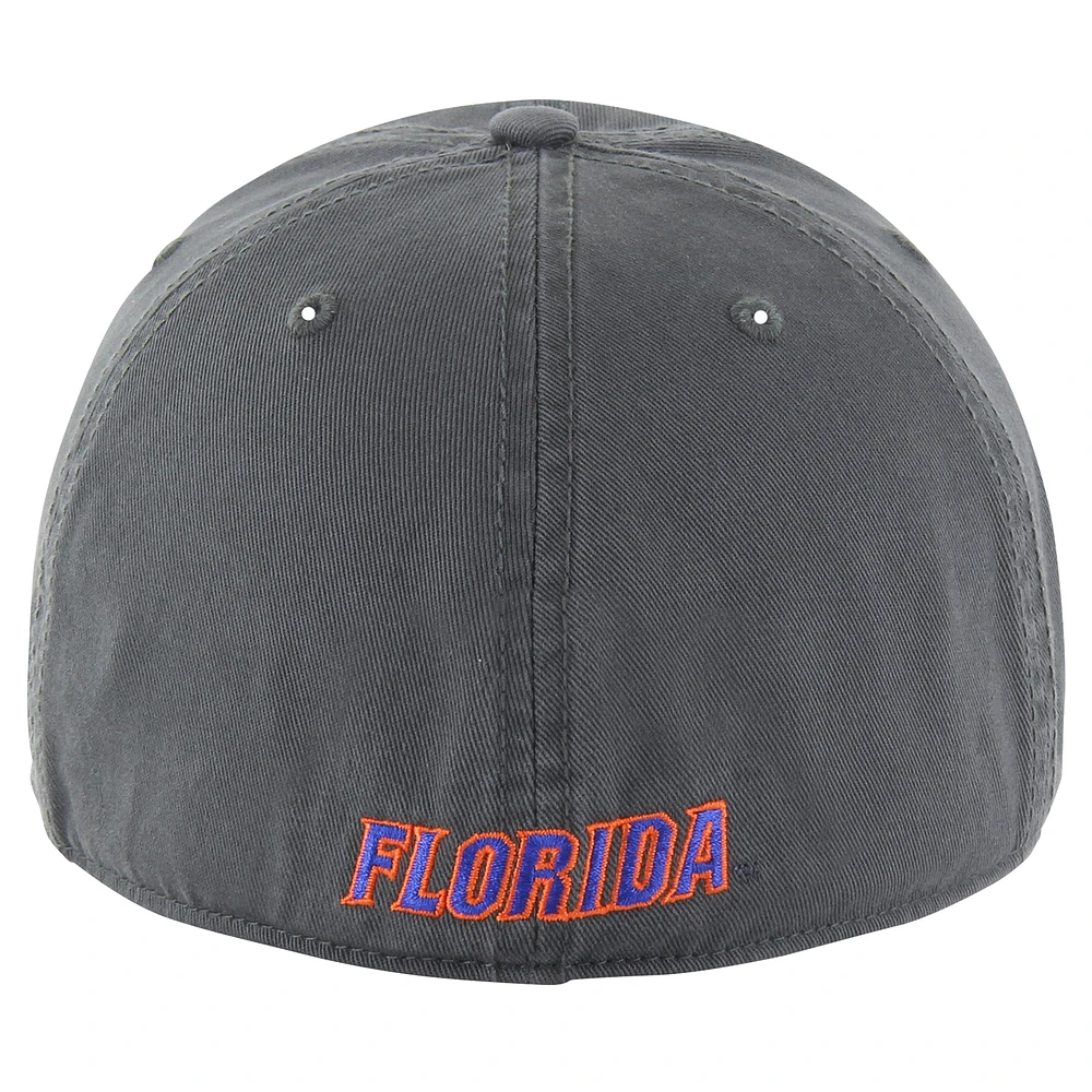 Men's '47 Charcoal Florida Gators Classic Franchise Legacy Fitted Hat