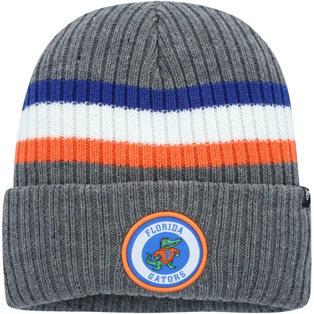 Miami Dolphins Fanatics Branded Logo Cuffed Knit Hat - Heather Gray