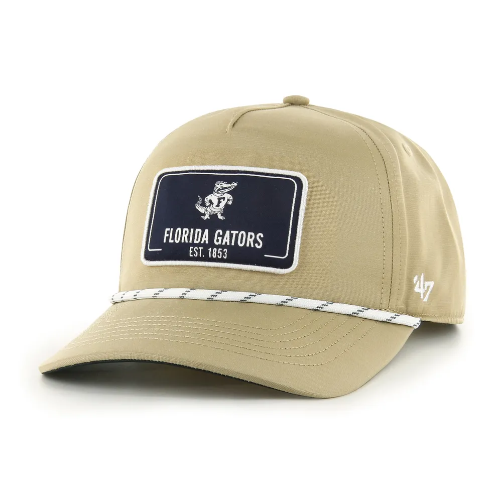 Lids Florida Gators '47 Sculpin Hitch Adjustable Hat - Khaki