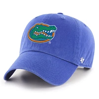 Men's '47 Royal Florida Gators 2025 NCAA Men's Basketball Tournament March Madness Final Four Clean Up Adjustable Hat