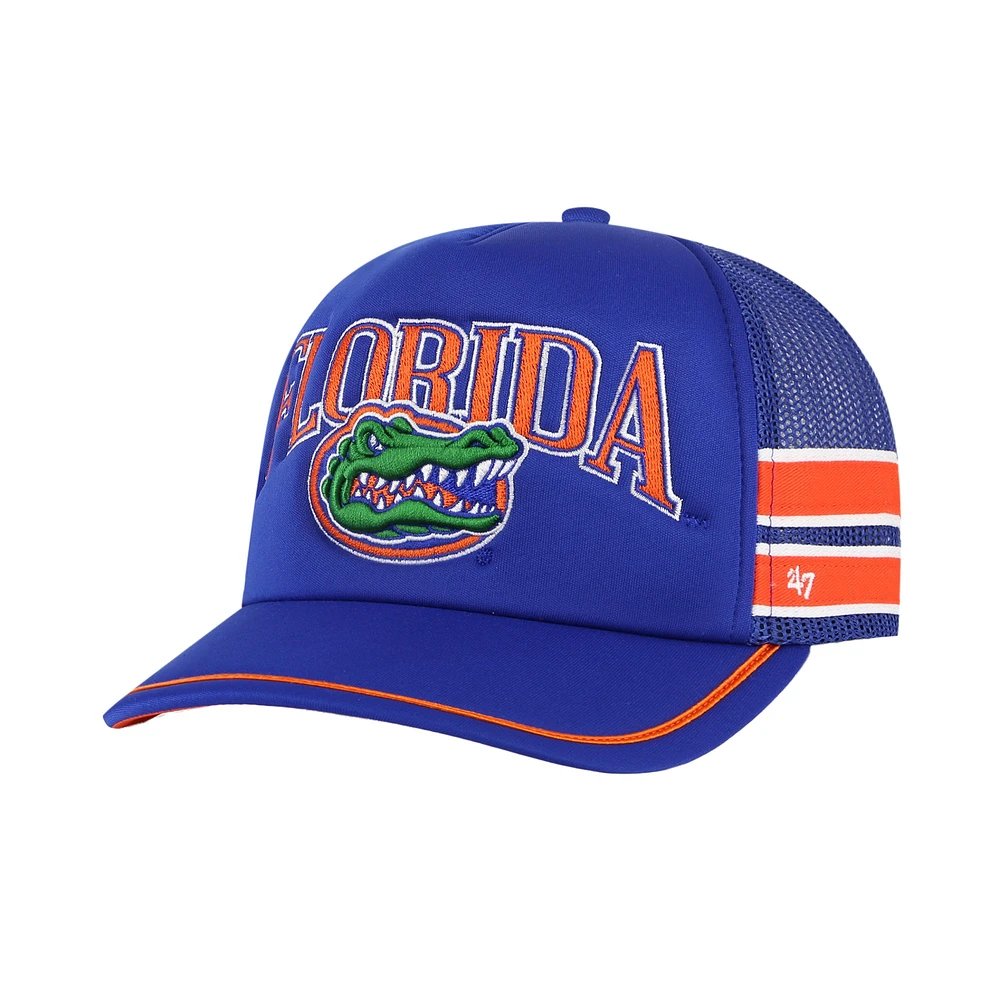 Casquette réglable de camionneur à bande latérale '47 Royal Florida Gators pour hommes