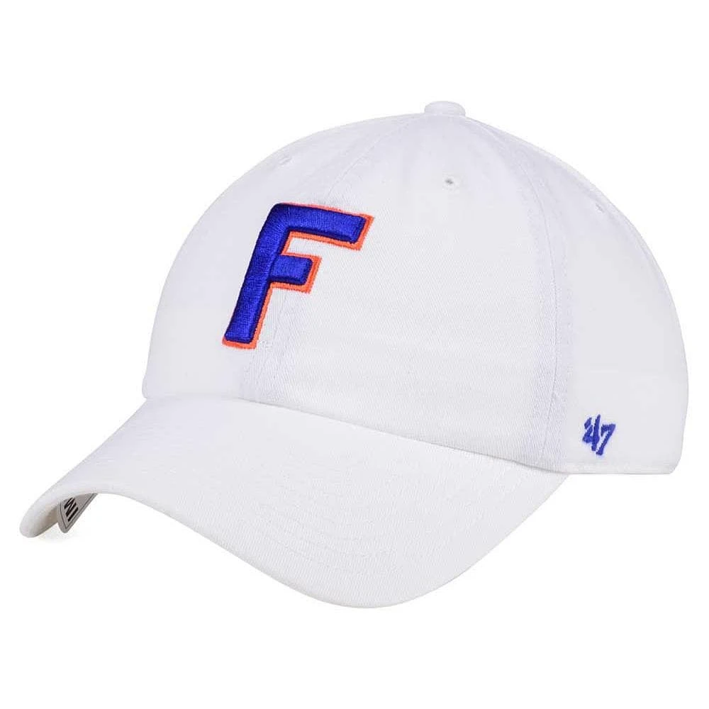 Casquette réglable Clean Up '47 blanche des Florida Gators pour hommes