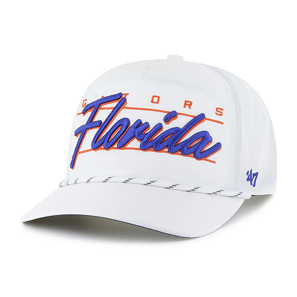 Men's '47 White Florida Gators Condor Hitch brrr° Adjustable Hat