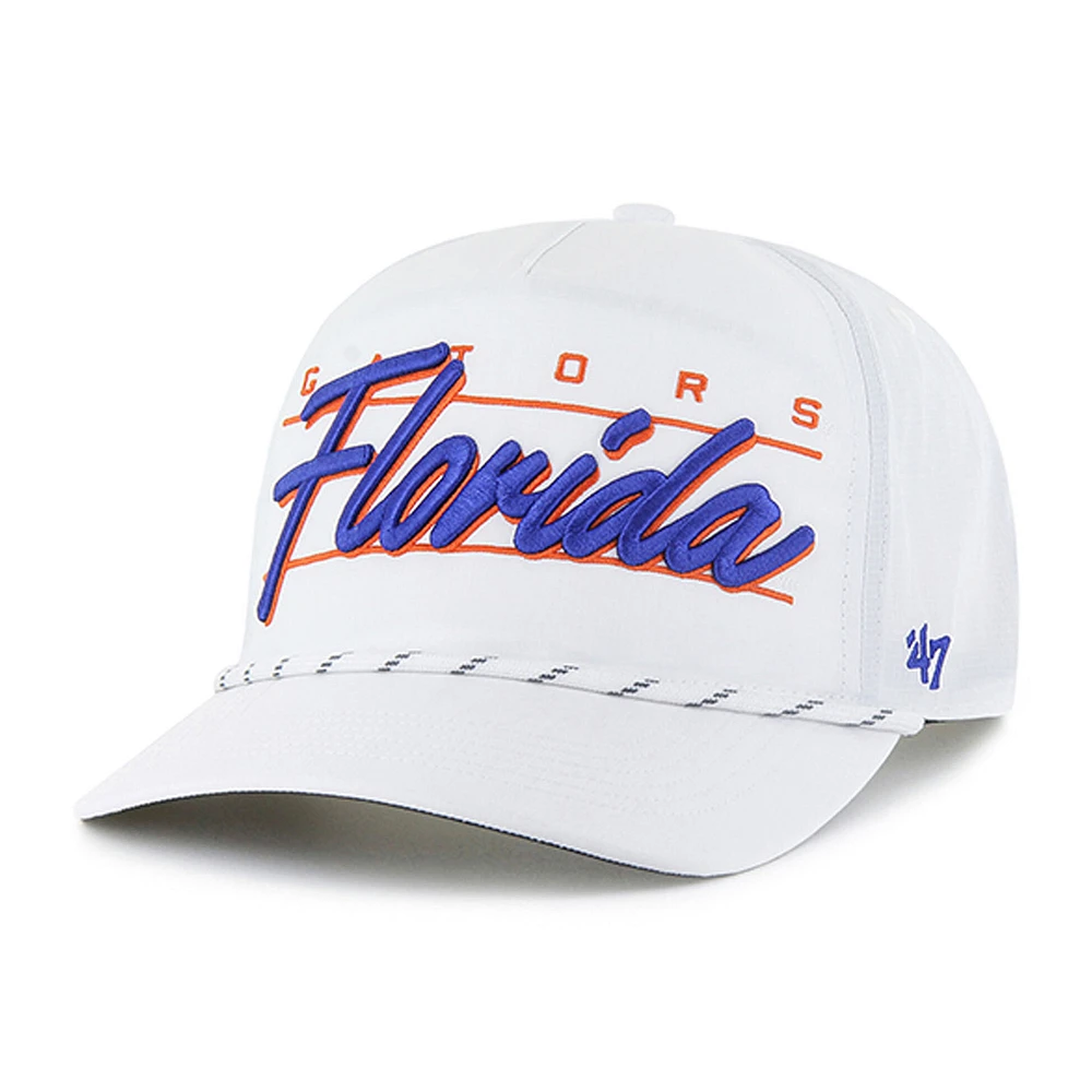 Men's '47 White Florida Gators Condor Hitch brrr° Adjustable Hat