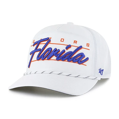 Men's '47 White Florida Gators Condor Hitch brrr° Adjustable Hat